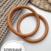 Ручки для сумки круглые пара D14 см - Карамель